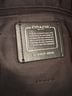 Coach Solid Gray Leather Tote One size - photo 5