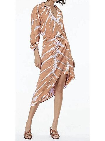 Young Fabulous & Broke Aimee Dress in Carmel Savannah (view 2)