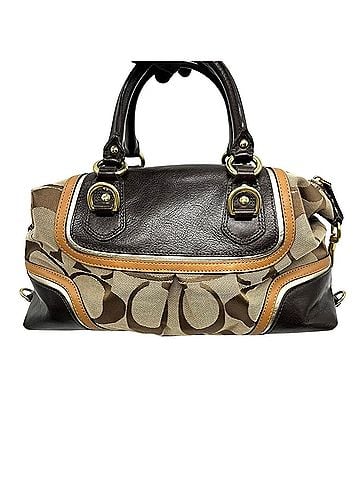 Coach Coach Ashley Signature Satchel Leather Satchel (view 2)