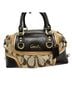 Coach Print Brown Tan Leather Satchel One size (petite) - photo 3