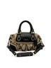 Coach Print Brown Tan Leather Satchel One size (petite) - photo 1