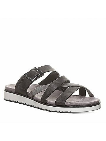 Bearpaw Women's Rhodes Sandal in Black (view 1)