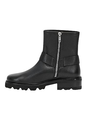 FRYE Women's Olivia Harness Short Boot in Black (view 2)