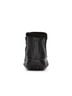 Andrea Solid Black Women's Leather Ankle Boots Size 7 - photo 3