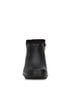 Andrea Solid Black Women's Leather Ankle Boots Size 7 - photo 4
