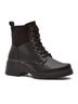 Andrea Black Women's Combat Boots Size 8 - photo 1