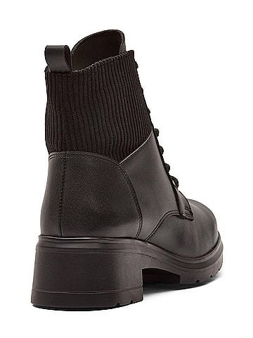 Andrea Women's Combat Boots (view 2)