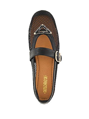 Andrea Women's Mesh Ballet Flat Shoes (view 2)