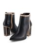 Andrea Black Women's High-Quality Ankle Boot Size 8 - photo 4