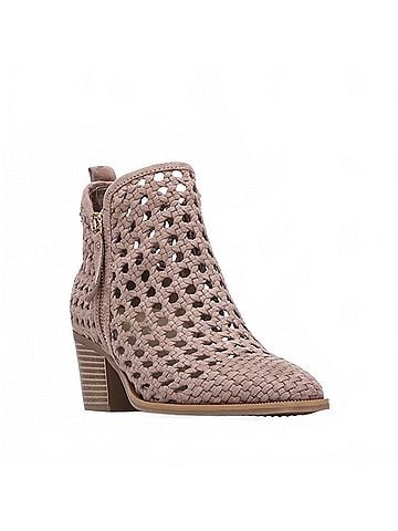 XTI Women's Microfiber Ankle Boots in Taupe (view 2)