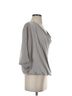 Bebe Gray Short Sleeve Blouse Size XS - photo 3