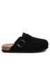 Refresh Solid Black Women's Suede Clogs Size 5 1/2 - photo 1