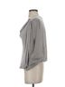 Bebe Gray Short Sleeve Blouse Size XS - photo 4
