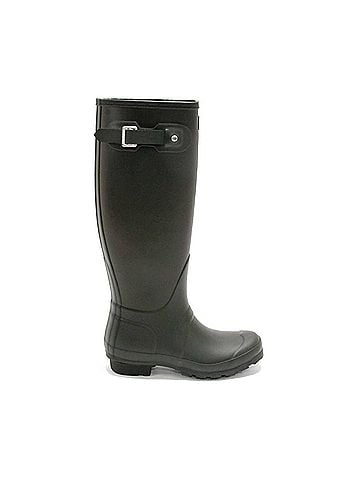 Hunter Women's Original Tall Rain Boot in Black (view 1)