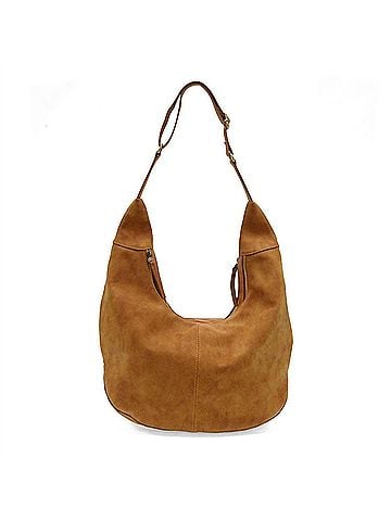 Joy Susan Women's Rochelle Large Crescent Bag in Toffee (view 1)