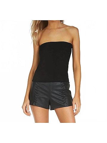 Michael Lauren Axford Tube Top in Black (view 2)