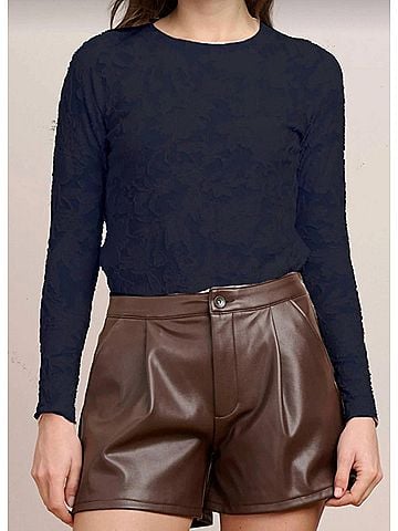 Columbia Cecelia Floral Long Sleeve Tee in Navy (view 2)