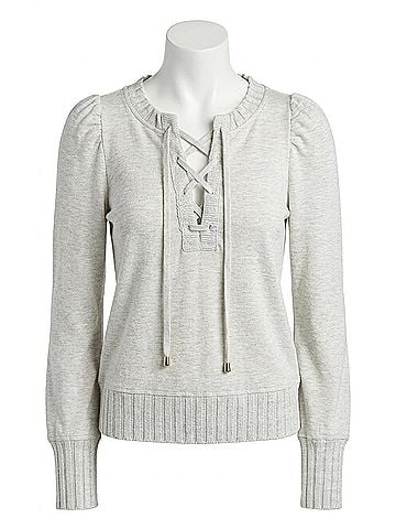 Felix Rey Atlas Pullover in Heathered Grey (view 1)
