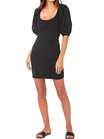 Felix Rey Ayla Dress in Black (view 2)
