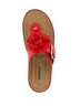 Andrea Red Women's Wedge Sandal Size 6 - photo 3
