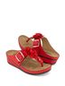 Andrea Red Women's Wedge Sandal Size 6 - photo 4