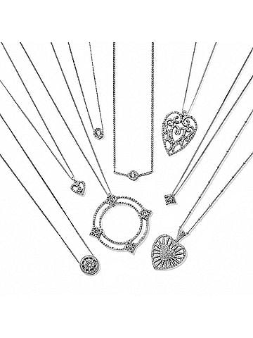 Brighton Women's Illumina Diamond Ring Necklace (view 2)