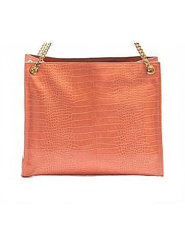 Noelle Women's Faux Croc Tote (view 2)