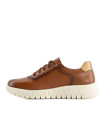 Andrea Women's Soft Leather Sneakers (view 2)