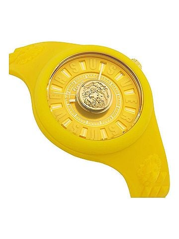 Versus Versace Fire Island Lion Strap Watch (view 2)