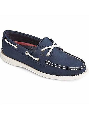 Sperry Top Sider Women's Authentic Original Shoes in Navy (view 1)