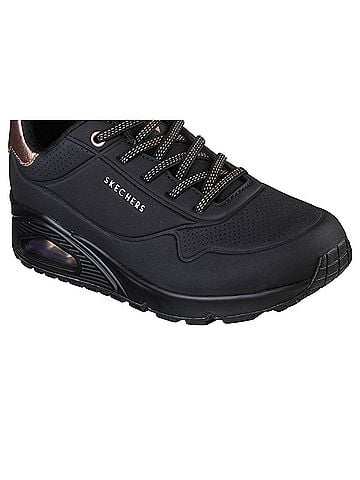 Skechers Women's Uno Shimmer Away Sneakers (view 2)