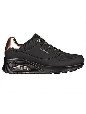 Skechers Women's Uno Shimmer Away Sneakers (view 1)