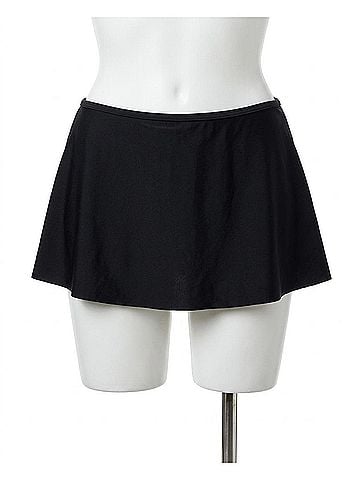 Profile by Gottex High Low Swim Skirt in Tutti Frutti Black (view 1)