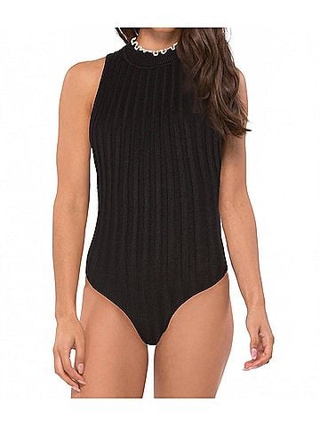 NBD Hope Bodysuit in Black (view 2)