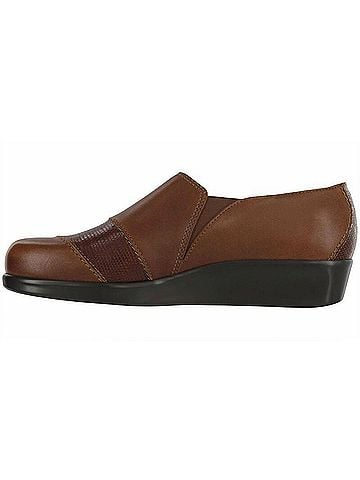 SAS Women's Nora Slip On Loafer in Auburn Lizard (view 2)