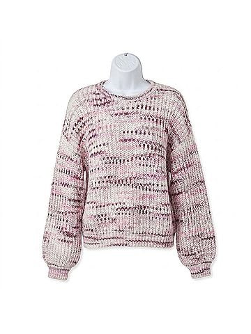 Splendid Space Dye Sweater in Black Cheery Multi (view 1)