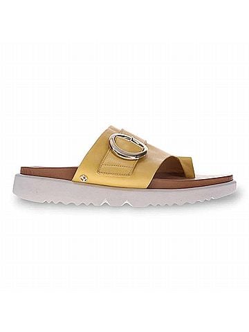 Revere Women's Biscay Sandal in Yellow (view 1)