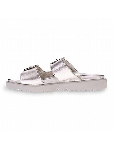 Revere Women's Mermaid Sandal in Silver (view 2)