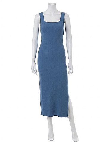 LUCCA Crawford Midi Dress in Blue (view 1)