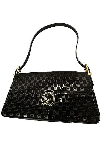 St. John St John Laser Cut Shoulder Bag Leather Clutch (view 1)