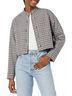 Rebecca Taylor Brown Techy Jacket in Houndstooth Size L - photo 2