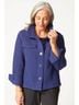 Habitat Solid Blue Honeycomb Shacket in Ink Size XL - photo 3