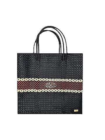 Lolas Collection Women's Medium Woven Regular Strap Tote Bag (view 1)