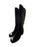 Nine West 100% Faux Leather Black Boots Size 9 1/2 - photo 1