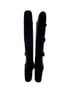 Nine West 100% Faux Leather Black Boots Size 9 1/2 - photo 2