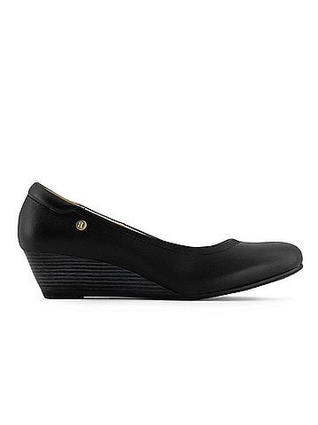 Andrea Women's Leather Wedge Loafers (view 1)