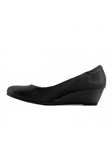 Andrea Women's Leather Wedge Loafers (view 2)
