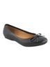 Andrea Black Women's Bow Ballet Flats Size 10 - photo 1