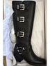 Nine West 100% Faux Leather Black Boots Size 9 1/2 - photo 4