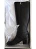 Nine West 100% Faux Leather Black Boots Size 9 1/2 - photo 5